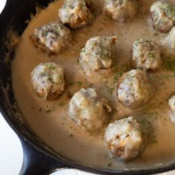 Vegan Swedish Meatballs