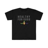 Healthy for Good Black Unisex Softstyle T-Shirt
