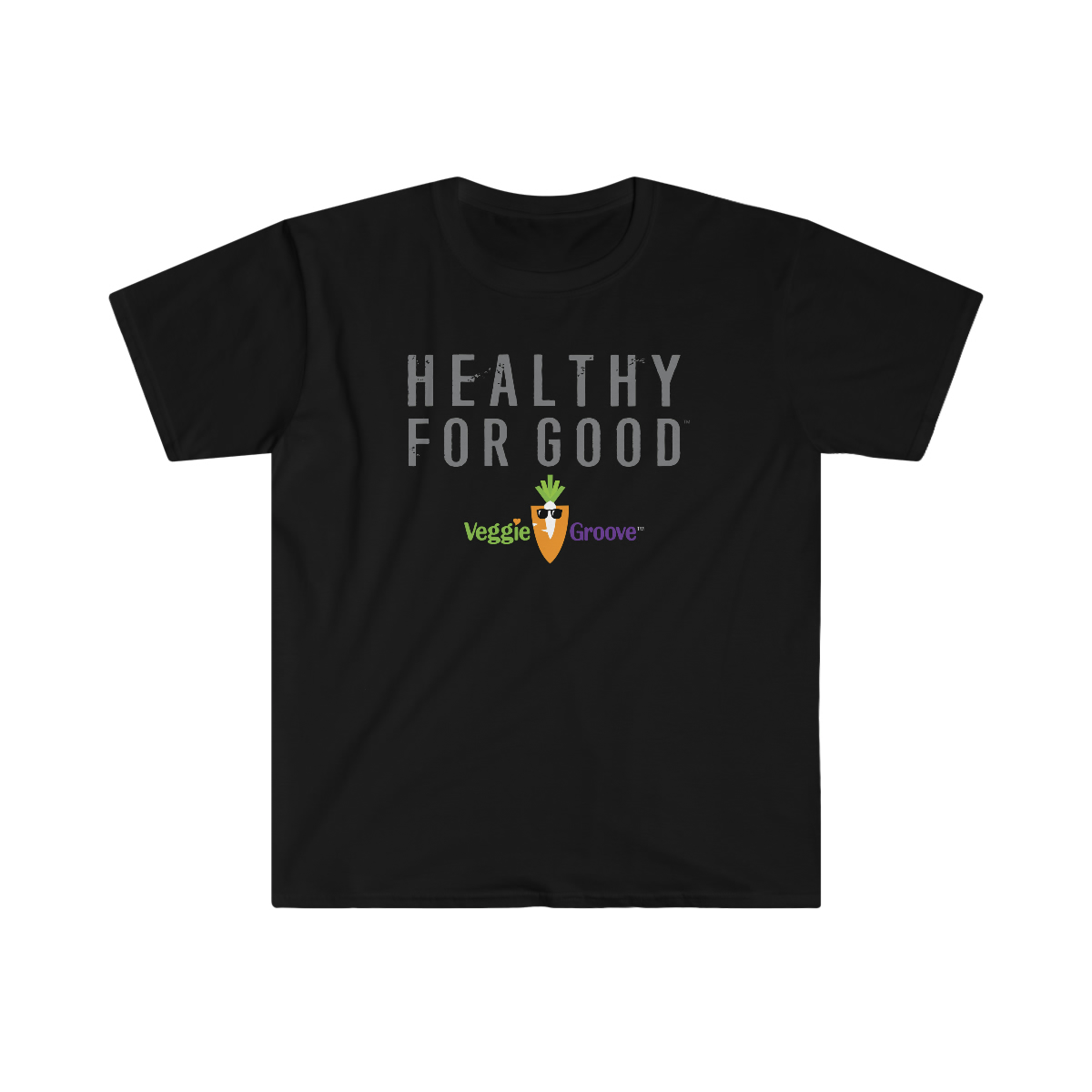 Healthy for Good Black Unisex Softstyle T-Shirt