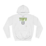 Cozy Tofu U Logo Hoodie: Wear Your Plant-Powered Pride! – Unisex College Hoodie