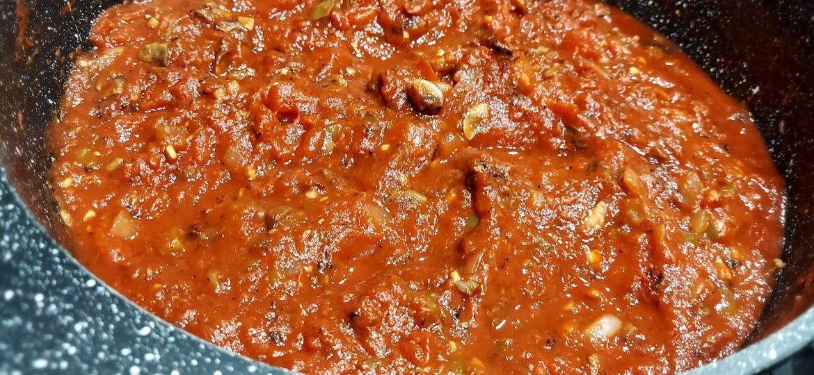 spicy veggie pasta sauce